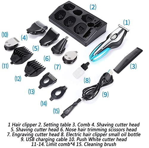 toothgeneric Hair Cutting Tool, Cordless Hair Finishing Trimmers, Professional Hair Cutting Kits, Hair Clippers & Accessories, Hair Cutting Tools - Image 3