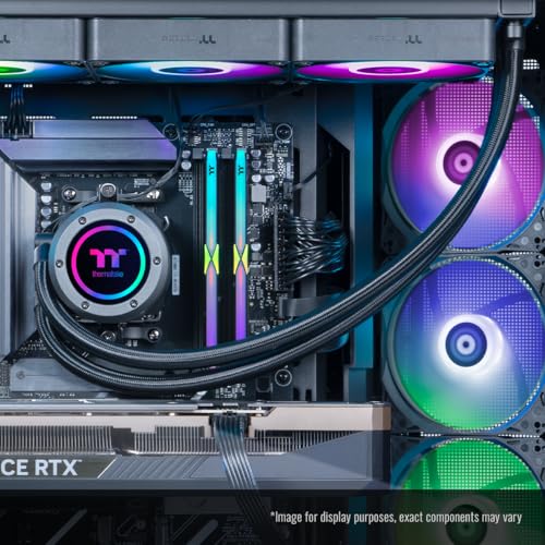 Thermaltake LCGS View 9080-380XL Gaming Desktop (AMD Ryzen™ 9 9900X3D, ToughRam 32GB DDR5 6000MT/s RGB Memory, NVIDIA® GeForce RTX™ 5080, 2TB NVMe M.2, WiFi, Windows 11) VXLB-X870-580-LCS - Image 6