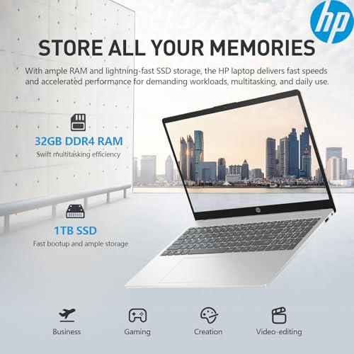 HP 15.6 Laptop Touchscreen Computer, Touch Screen Laptop 15 Inch, Intel Core i5(10 cores), Windows 11 Pro, 32GB RAM 1TB SSD, 10-Key - Image 5