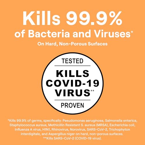 Seventh Generation Lemongrass Citrus Disinfecting Multi-Surface Cleaner - 26 Oz, Pack of 4 - Image 4