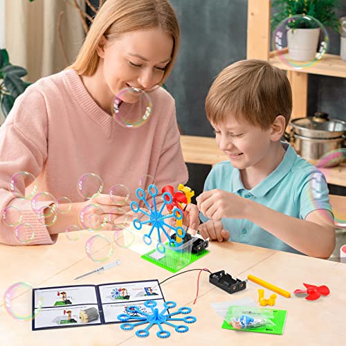BeAndge STEM Robotics Kit - 6 Set STEM Toys for Ages 8-13, Science Kits Arts and Crafts for Kids Ages 8-12, Boys Gifts for 6 7 9 10 Year Old, Engineering Science Robot Building Toys for Kids 6-8 9-12 - Image 5