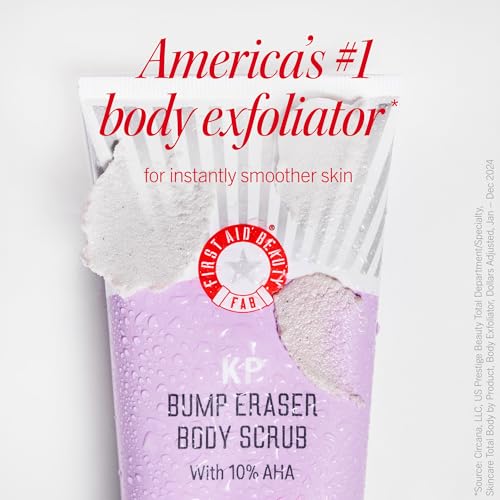 First Aid Beauty Cleanse, Smooth + Hydrate Kit - Skin Care Gift Set with Travel Size Facial Cleanser, KP Body Scrub & Ultra Repair Cream - Travel Friendly Skincare Set - Image 6