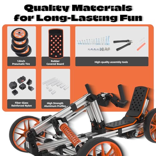 Modular Ride On Toys for Kids, 18V Electric Go Kart, Buildable STEM Car, Constructibles Over 15 Electric Vehicles, Battery Powered, Educational Creative Play for Boys and Girls - Image 7