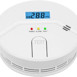 Smoke and Carbon Monoxide Detector, 2 in 1,Smoke detectors,Carbon Monoxide Detector,Easy Install,3 * 1.5V AA Battery