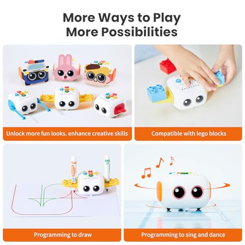 MatataStudio Tale-bot Pro Classroom Set Coding Robot for School Institution Kids 3-5, 6 TaleBot Pro Robots Included for School Supplies, STEM Educational Learning Toys for Kids to Learn Coding Basics - Image 7
