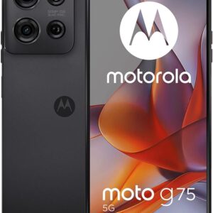 Motorola Moto G75 5G (XT2437-2) Dual Sim 8+256GB | International Model | GSM Factory Unlocked | Compatible with Metro PCS, T-Mobile, Mint, Tello | 6.78″ LCD Display | 50MP Camera – (Gray)