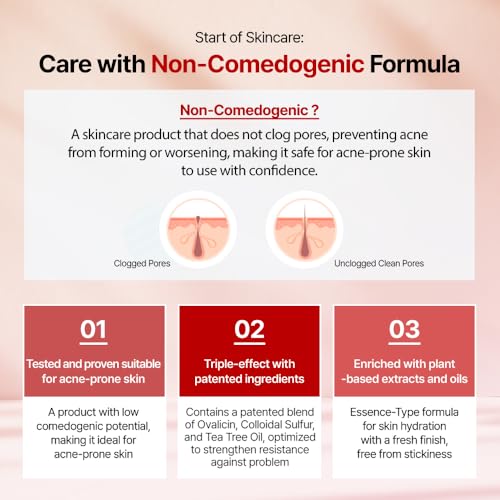 DR+LAB Red Spot Care Cream 2.03 fl oz /60ml Soothing Pore Trouble Care pH Balance for Acne Prone Sensitive Skin Korean Skincare - Image 3