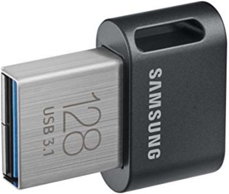 SAMSUNG FIT Plus 3.1 USB Flash Drive, 128GB, 400MB/s, Plug In and Stay, Storage Expansion for Laptop, Tablet, Smart TV, Car Audio System, Gaming Console, MUF-128AB/AM,Gunmetal Gray - Image 3