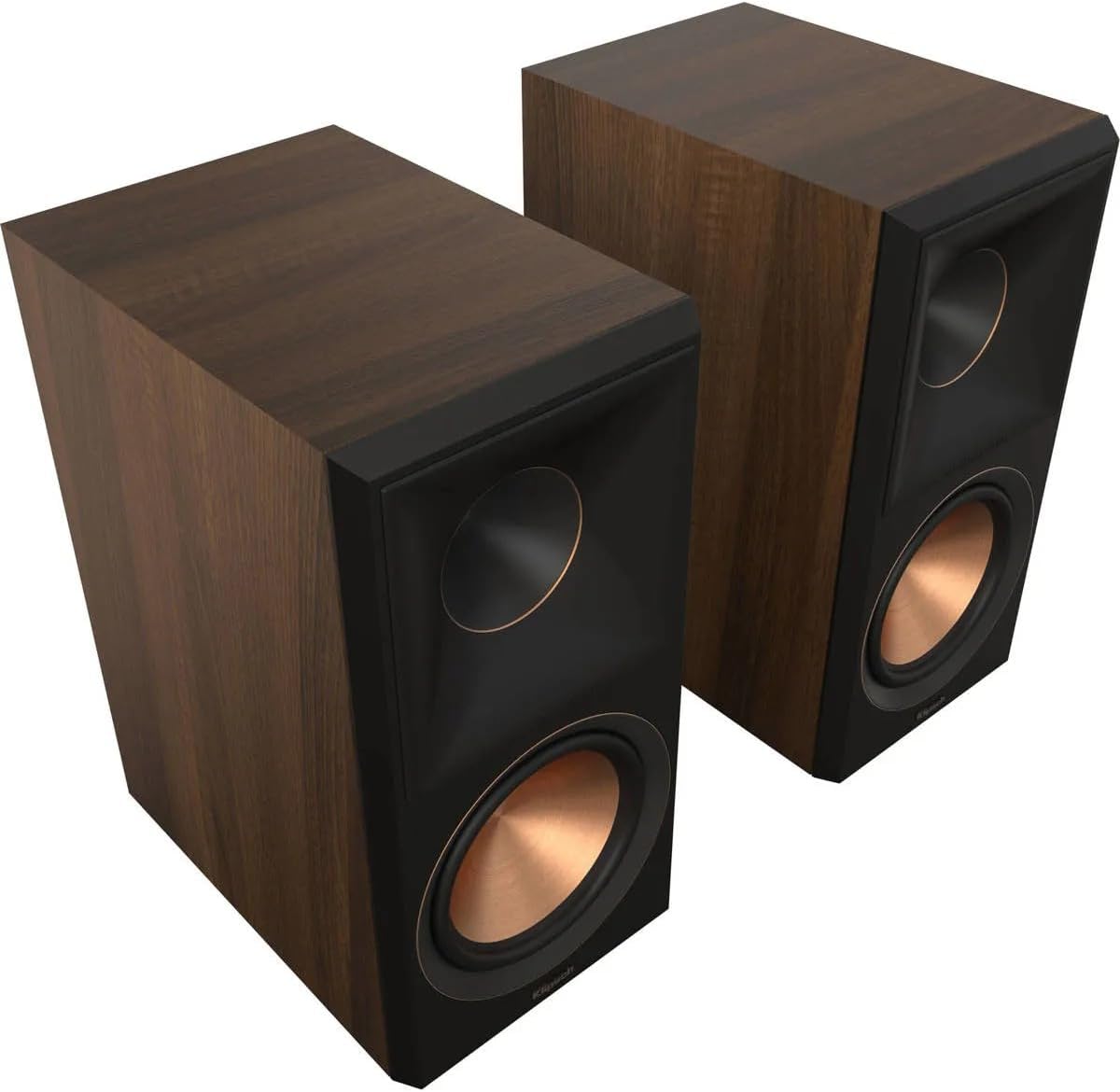Klipsch Reference Premiere RP-8000F II 5.0 Home Theater Pack, Bundle with 2X RP-8000F II 8" Floorstanding Speaker, RP-504C II Center Channel Speaker, 2X RP-600M II Bookshelf Speaker, Walnut - Image 4