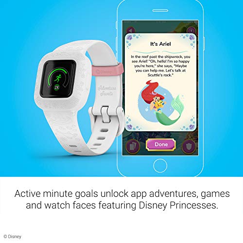 Garmin vivofit jr. 3, Fitness Tracker for Kids, Swim-Friendly, Up to 1-Year Battery Life, Disney Princess - Image 5