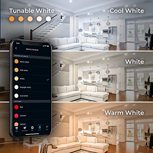 GLOBE Electric 50589 Color-Changing A19 LED Smart Light Bulb, 2.4 GHz Wi-Fi, 60W Equivalent 800LM, Works with Alexa Only, 1-Pack - Image 6