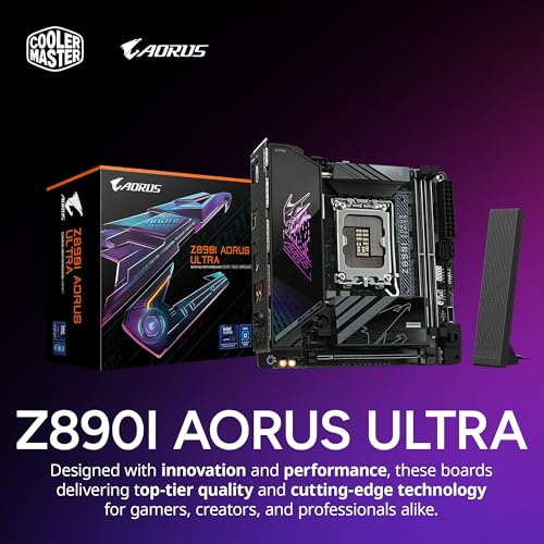 Cooler Master NR2 Pro Mini ITX – Intel Ultra 7 265KF 3.9GHz (5.5 GHz Turbo) | RTX 5080 16GB | Gigabyte Z890I AORUS Ultra | 32GB DDR5 6000MHz | 2TB Gen4 M.2 | WiFi| Windows 11 | 280mm AIO Gaming PC - Image 5