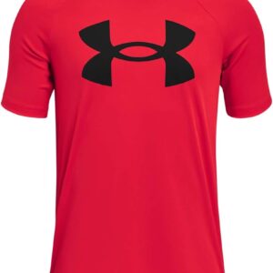 Under Armour Boys’ Tech Hybrid Printed Fill Short-Sleeve T-Shirt
