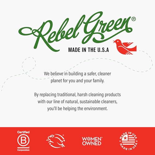 Rebel Green Natural All-Purpose Cleaning Spray - Plant-Derived Multi-Surface Cleaner with Essential Oils for Kitchen, Bath, Countertops and More - Frankincense - 16 oz - 2 Pack - Image 7