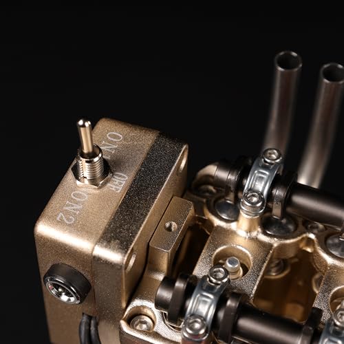 TECHING v4 Engine Model kit Full Metal Model Engine Assembly Kit Kids Run Adults 350+Pcs Assembly time 4 Hours DIY Toy Gift (4 Cylinder Engine kit) - Image 6