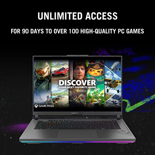 ASUS ROG Strix G16 (2023) Gaming Laptop, 16” 16:10 FHD 165Hz, GeForce RTX 4070, Intel Core i9-13980HX, 16GB DDR5, 1TB PCIe SSD, Wi-Fi 6E, Windows 11, G614JI-AS94, Eclipse Gray - Image 9