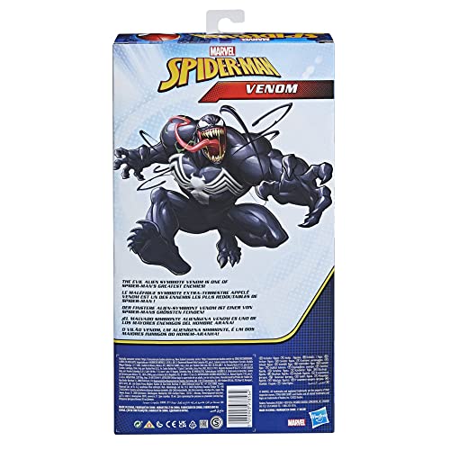 Marvel Titan Hero Series Deluxe Venom Toy 12-Inch-Scale Collectible Action Figure, Kids Ages 4 and Up - Image 5