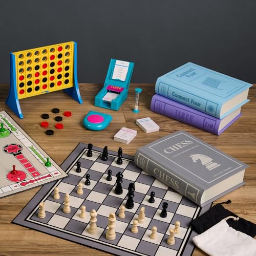 WS Game Company Collection of 15 Vintage Bookshelf Board Games Including Scrabble, Monopoly, Clue, Yahtzee, Chess, Boggle, Candy Land, Connect Four, & Sorry! - Classic Family Games for Kids & Adults - Image 9