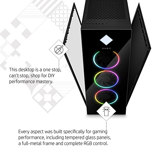 HP OMEN 45L Gaming Desktop, 13th Generation Intel Core i7-13700KF, 16 GB RAM, 1 TB Solid StateDrive, NVIDIA GeForce RTX 4070 Ti Graphics, Windows 11 Home, GT22-1072(2023) - Image 4