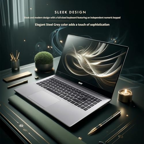 acer Aspire Premium Laptop | 15.6" FHD Display | AMD Ryzen 7 5700U (Beats i7-1250U) | 64GB RAM | 4TB SSD | Long Battery Life | Sleek Design | Ethernet Port | Windows 11 Pro | w/WOWPC Bundle - Image 4