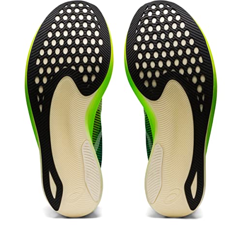 ASICS Unisex METASPEED Edge+ Running Shoes, 12M / 13.5W, Velvet Pine/Safety Yellow - Image 7