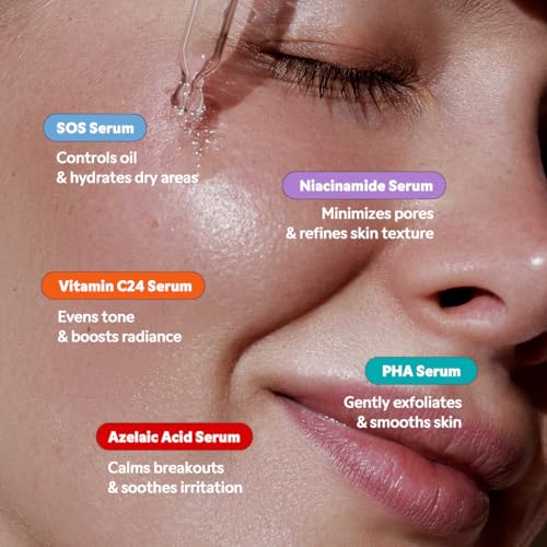 TIRTIR 5 Actives Power Serums Kit – Korean Skin Care Set with Vitamin C, Niacinamide, Azelaic & Hyaluronic Acid, Hydrating Serum, Radiance Boost, Nourishment, Travel Essentials, Skincare Gift - Image 5