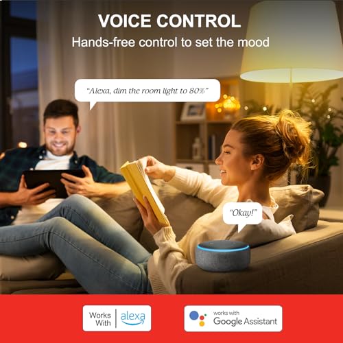 Sengled Alexa Light Bulb, Smart Light Bulbs, Smart Bulbs That Work with Alexa & Google Assistant, WiFi Light Bulbs A19 Soft White (2700K) No Hub Required, 800LM 60W Equivalent High CRI>90, 4 Pack - Image 3