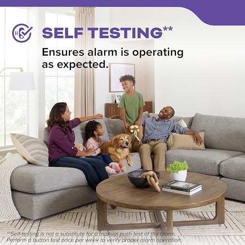 Kidde Hardwired Smoke & Carbon Monoxide Detector, 10-Year Battery Backup, Interconnectable LED Warning Light Indicators, 30CUA10 - Image 8