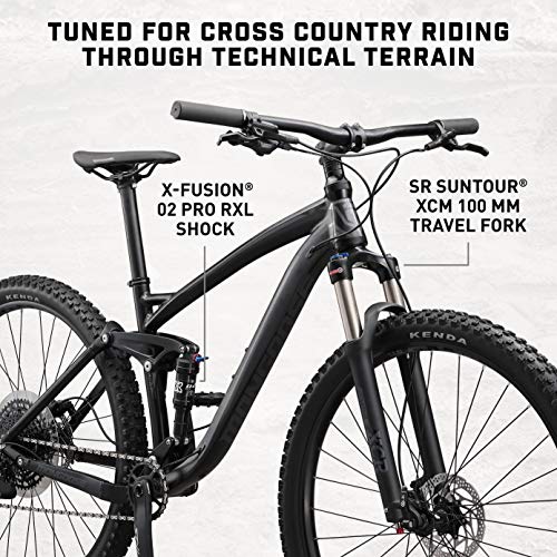 Mongoose Salvo Comp Mountain Bike for Adult, 12-Speed Trigger Shifter, 29-Inch Wheels, Full Suspension, 16-Inch Small Frame, Hydraulic Disc Brakes, Black - Image 5