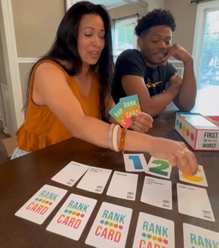 FIRST TO WORST Party Game - The Card Game About How Your Friends and Family Rank Things - White Elephant Gifts, Stocking Stuffers and Board Games Night with Friends with Polarizing Priorities - Image 9