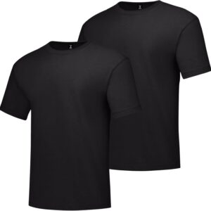 Hanes Men’s Beefy-t T-Shirt, Heavyweight Cotton Tee, 1 Or 2 Pack, Big & Tall
