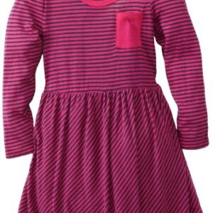 Splendid Littles Little Girls’ Naples Bubble Dress, Drangonfruit, 6X