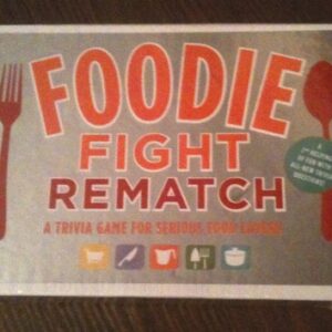 Chronicle Books Foodie Fight Rematch: A Trivia Game for Serious Food Lovers