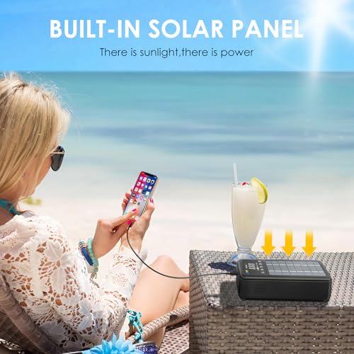 JIYHF Portable Power Station 74Wh, Solar Generator & Backup Power with 45W USB-C PD, 3000A Jump Starter with Air Compressor, Ideal as a Portable Power for Emergency, car Battery Jumper, RV, inflate - Image 4