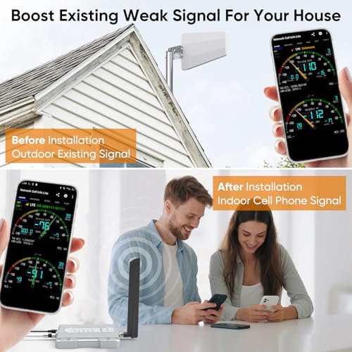 Amazboost Cell Phone Booster for Home, Cell Phone Signal Booster Kit, All U.S. Carriers -Compatible with Verizon, AT&T, T-Mobile, Sprint & More-5G 4G LTE 3G FCC Approved - Image 3
