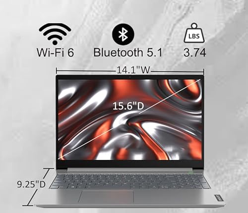 Lenovo ThinkBook 15 Gen 4 Business Laptop (15.6" FHD Anti-Glare, 40GB RAM, 1TB SSD, AMD Ryzen 7 5825U (> Intel i7-1165G7)) Fingerprint, FHD Webcam w/Shutter, Ethernet, Military Grade, Win 11 Pro - Image 7
