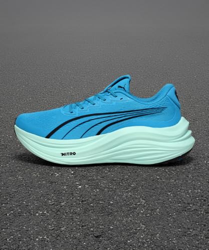 PUMA(プーマ) Men's Running Shoe, 25 Fall/Winter Color Speed Blue-Mint Melt (12), 29.0 cm - Image 3