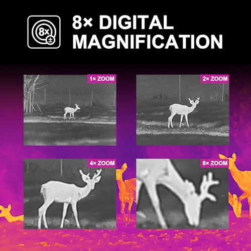 KINGNIGHT Orion OQ50L 640x512 12um 50mm Thermal Imaging Rifle Scope with Built-in Laser Rangefinder and Ballistic Calculator, High Sensitivity IR Vision, Waterproof & Durable Design - Image 7