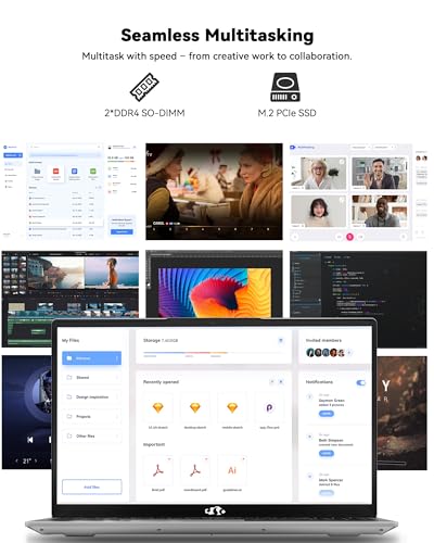15.6'' IPS FHD-Laptop, 32GB RAM 1TB SSD AMD Ryzen 5(Beat i5-1135G7, 4 Cores Up to 3.7GHz) Student Computer with 65W Type-C, 2 Years Warranty, Fingerprint, Backlit Keyboard, BT5.2, Numpad, for Home - Image 9