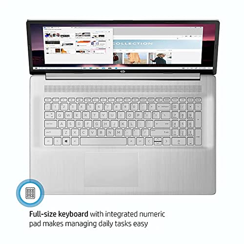HP Laptops 17 inch Windows 11 | AMD Ryzen 5 5500U 6Core | FHD 1920x1080 IPS Display Narrow Bezel | Numeric Keyboard | Wireless-AC | Webcam | USB Type-C | HDMI Cable (32GB RAM | 1TB PCIe SSD) - Image 3
