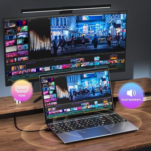 jumper Laptop, 12GB DDR4 640GB SSD, Office 365-1 Year, 5205U Processor, Windows 11 Computer, 15.6 Inch FHD IPS Display, 38Wh Battery, 2 Stereo Speakers, USB3.0 * 2, HDMI. - Image 4