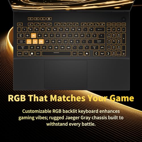 ASUS TUF F16 Gaming Laptop, NVIDIA RTX 5060(8GB GDDR7), Intel 16-Core i7-14650HX, 16" 165Hz 100% sRGB FHD+ Display, WiFi 6E, Windows 11 Pro, RGB Backlit KB, 32GB DDR5, 2TB SSD, w/Accessories - Image 5
