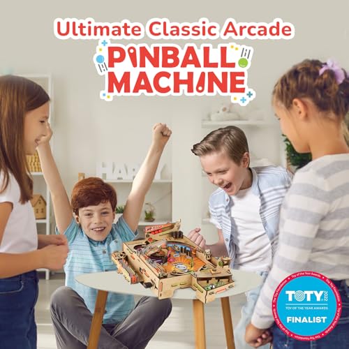 Smartivity DIY Pinball Machine for Kids 8-14 Years Old | Global Award Winning Arcade Game | Build Your Own Pinball I Birthday Gift for Smart Kids | STEM Toy for Boys & Girls - Image 4