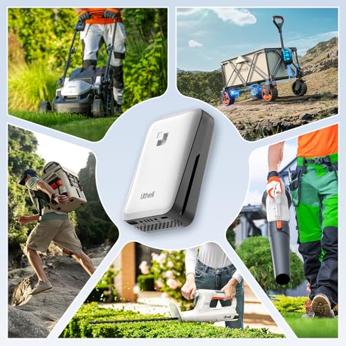 LiTHELi Portable Charger 2 * 4.0Ah Lithium Batteries 45W Max Power Bank, Suit for U20 Power Tools and Outdoor Power Equipment(2 Packs) - Image 6