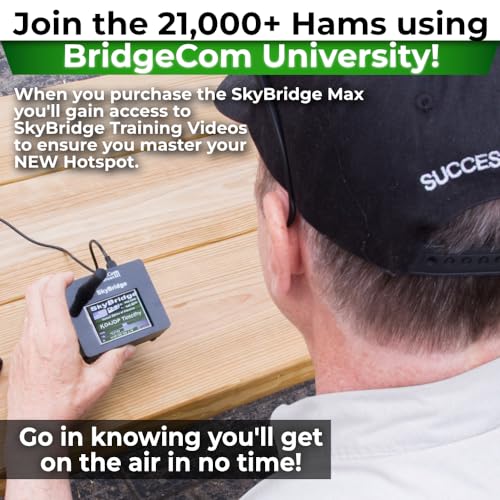 BridgeCom SkyBridge MAX MMDVM Hotspot - Dual Band - WiFi and Ethernet - DMR, YSF, D-Star, NXDN, P25, M17, POCSAG - 2.4" Color Screen - Raspberry Pi 4B - Image 3