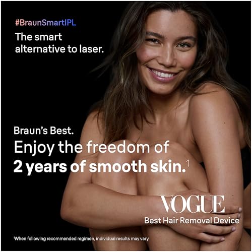 Braun Smart IPL, Vogue’s Best Hair Removal Device, Skin i·Expert Pro 7: at Home Laser Hair Removal, Permanent Visible Hair Reduction, Free App, Vanity Case, Venus Razor, 4 Smart Heads, IPL7387 - Image 2