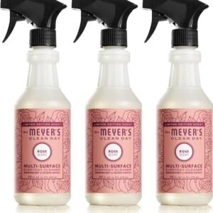 MRS. MEYER\’S CLEAN DAY All-Purpose Cleaner Spray, Limited Edition Rose, 16 fl. oz – Pack of 3