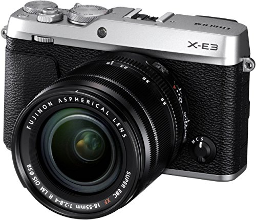 Fujifilm X-E3 Mirrorless Digital Camera w/XF18-55mm Lens Kit - Silver