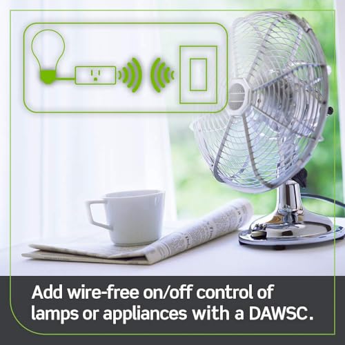 Leviton Decora Smart Plug, Wi-Fi 2nd Gen, Works with Matter, My Leviton, Alexa, Google Assistant, Apple Home/Siri & Wire-Free Anywhere Companions for Switched Outlet, D215P-1RW, White - Image 6