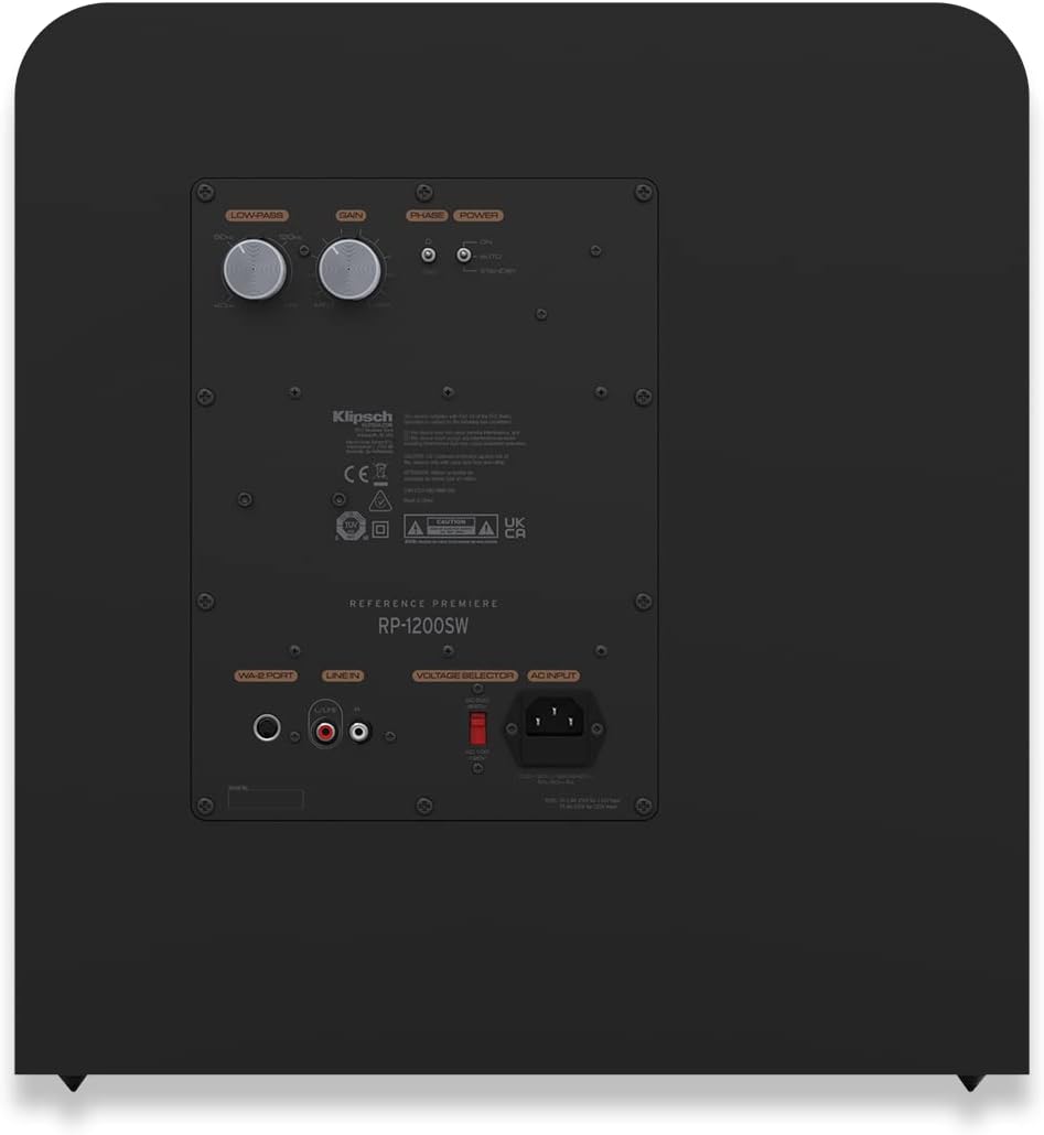 Klipsch Reference Premiere RP-6000F II 7.1.2 Home Theater System with a Larger 90° x 90° Hybrid Tractrix Horn, 6.5" Cerametallic Woofers and a 12-inch RP-1200SW Subwoofer in Ebony - Image 7